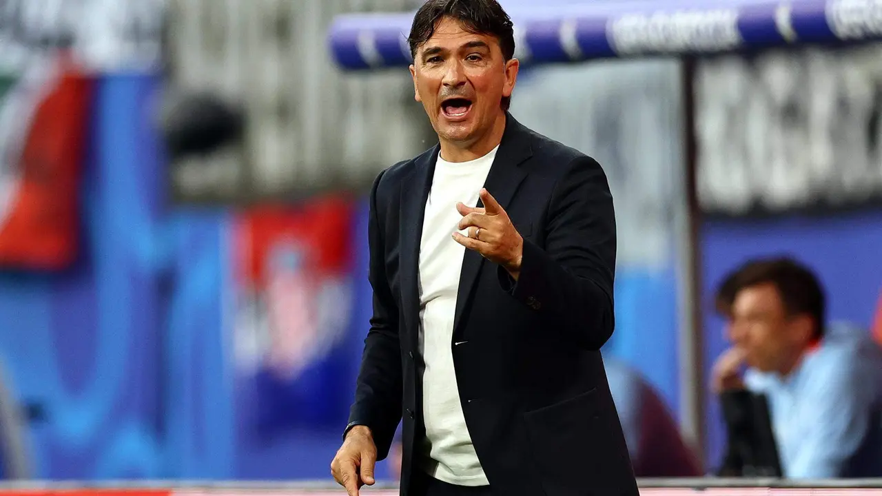 Zlatko Dalic, seleccionador nacional de Croacia. EFE/EPA/FILIP SINGER
